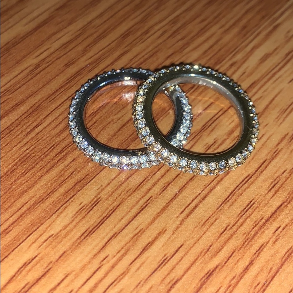 Rhinestone rings